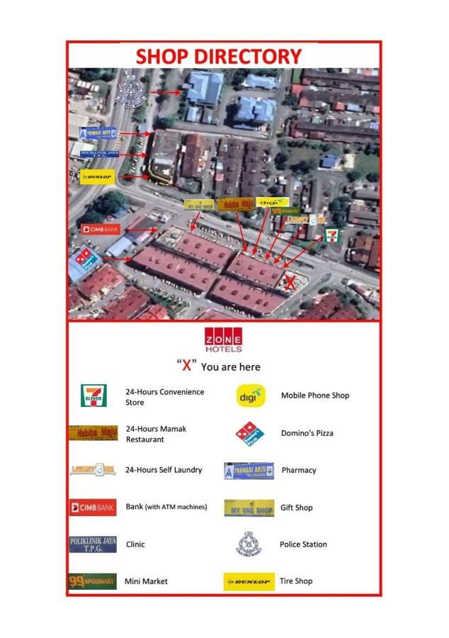 Zone Hotels, Telok Panglima Garang Teluk Panglima Garang Kültér fotó
